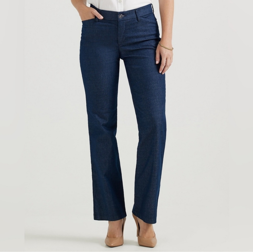 LEE JEANS Ultra Lux With FLEX MOTION Regular Fit Trouser Pant In Indigo …